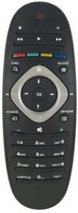 Ersatz Fernbedienung passend für Philips TV 42PFL7606H | 42PFL7606H/12 | - Bild 1 von 1