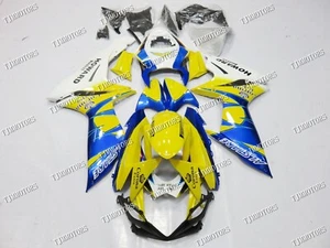 For 11-20 GSXR600/750 Blue Yellow Alstare ABS Injection Mold Bodywork Fairings - Picture 1 of 10