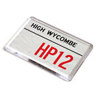 FRIDGE MAGNET - High Wycombe HP12 - UK Postcode
