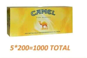 TUBOS FILTRO CIGARRILLO VACÍO CAMEL 1000 (5×200) - Imagen 1 de 3
