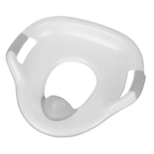 The First Years Soft Grip Potty Training Seat Attachable for Adult Toilet Gray - Picture 1 of 5