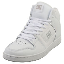 DC Shoes Manteca 4 Hi Mens White White Skate Trainers - 12 UK