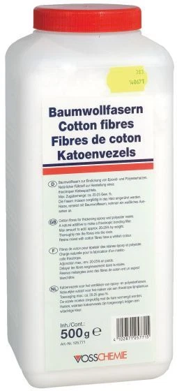 Baumwollfasern Füllstoff für Polyester und Epoxid 500gr - Bild 1 von 1