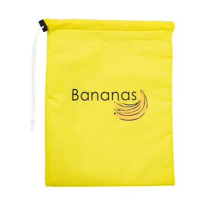 Bolsa Soporte Plátano para Verduras Bolsas de Productos Reutilizables con Diseño de Cordón Foto 1 de 4