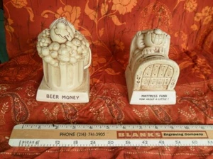 Zwei Vintage klassische Sammlerstücke Paula Banks 1974 Biergeld & 1975 Matratzenfonds - Bild 1 von 7