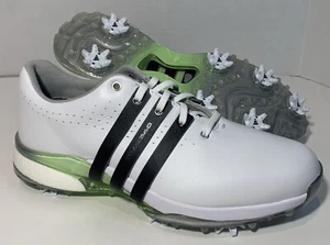 Adidas Tour360 24 Boost Golfschuhe Damengröße 7,5 weiß schwarz & grün IF0259 - Bild 1 von 15