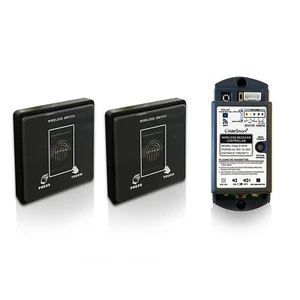 WiFi Smart Wireless Push Panel Switch Kit, Press Button Set for Automatic Door - Picture 1 of 6