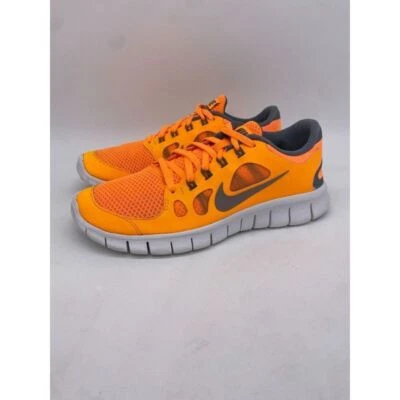Nike Zapatos Niñas 7 Y Neón Naranja Libre 5.0 Zapatilla con Cordones 580558-800 Juventud Foto 1 de 4
