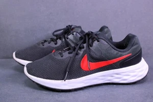 Nike Revolution 6 Next Nature Sneaker Gr. 41 schwarz rot Sportschuhe CH1-283 - Bild 1 von 14