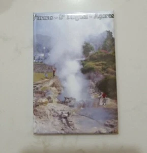 Azores Portugal Gorgeous Souvenir Magnet Furnas S Miguel  - Picture 1 of 2