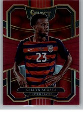 2017-18 Panini Select MAROON Soccer Cards Pick From List/Complete Your Set