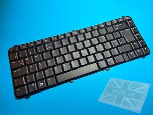 HP Compaq 610 615 Laptop UK Tastatur 537583-031 6037B0038303 - Schwarz - Bild 1 von 7