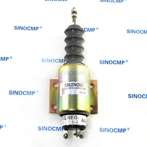 12V Fuel Stop Solenoid Valve 2370-12E2U1B2A For Woodward Diesel Engine - Foto 1 di 7