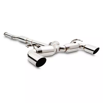 SISTEMA DE ESCAPE DEPORTIVO CATBACK INOXIDABLE 3" PARA MITSUBISHI LANCER EVO X 10 07-16 - Imagen 1 de 4