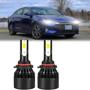 Para Hyundai Elantra 2019-2023 - 6000K 9005 Faros LED Bombillas de haz alto/bajo 2 piezas - Imagen 1 de 12