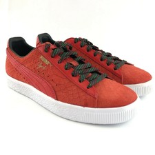 puma suede rojos mujer