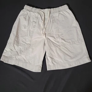 Vintage OP Cargo Cotton Light Khaki Shorts Mens Size Medium Surf Grunge Skate - Picture 1 of 8