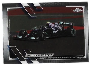 2021 Topps Chrome Formula 1 Racing Topps Base Card #97 Valtteri Bottas Mercedes - Bild 1 von 1