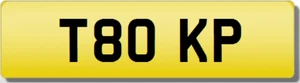 KP INITIALS  Private CHERISHED Registration Number Plate T8 OKP - Picture 1 of 1