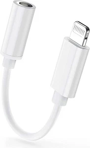 3,5mm Audio Jack AUX Adapter Kopfhörer iPhone 6 7 8 X XS XR 11 12 13 14 iPad NEU - Bild 1 von 7