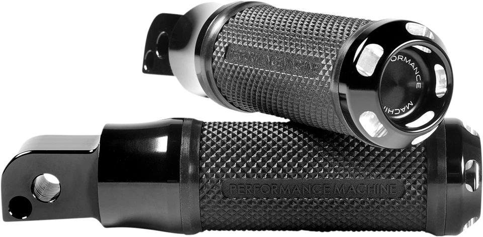 Performance Machine Apex Footpegs Black Passenger 0035-1241M-BM - Image 1 of 1