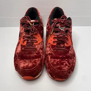 Womens Nike Air Max 90 Shoes US 11 UK 8.5 EUR 43 Aus 11 Anniversary Velvet Red - Picture 1 of 6