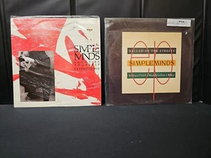 Simple Minds UK Sanctify Yourself (New) + Ballad of the Streets UK 12" VINYL REC - Picture 1 of 5