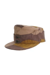 WWII German Splinter 41 Brown Variation Camo M43 field cap L - Picture 1 of 3
