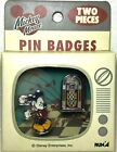 Disney Japan Pin badges Mickey mouse jukebox Rare Vintage goods 2pieces us27