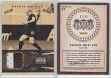 2012 Americana Heroes & Legends Elite Materials Silver Proof /25 Rachel Buehler