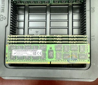 Micron MTA36ASF2G72PZ-2G1A 16GB 2Rx4 PC4-2133P-RB0-10 Memory HPE 752369-081 - Image 1 of 4