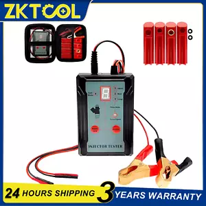 Universal Fuel Injector Tester Cleaner & Adapter DIY Cleaning Tools Kit Red Set - Picture 1 of 18