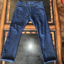 Pure Blue Japan Syoaiya Selvedge Denim jeans 33 cobalt Trouser Pant PBJ