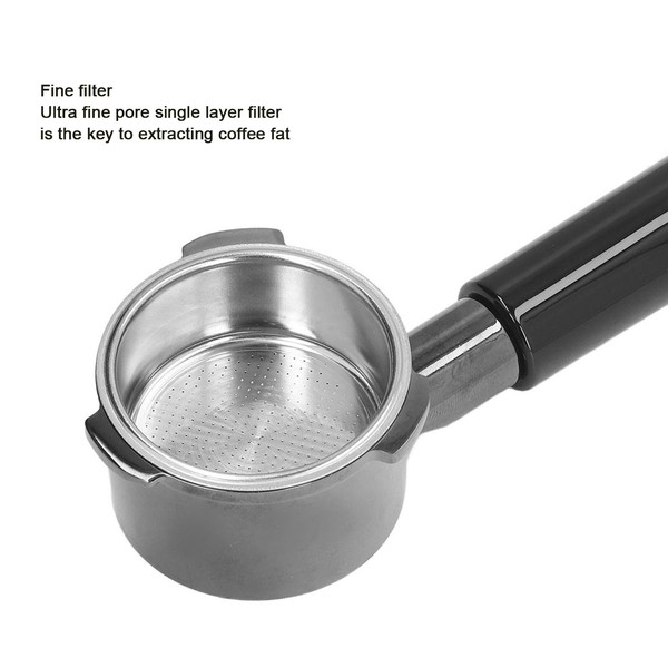 Coffee Portafilter 51mm Rosewood Handle Bottomless Zinc Alloy Portafilter ND Photo Related