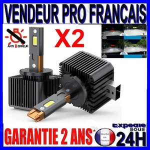 2 Lampadine D3S A Led Ventilate Bianche Per Fari Xenon Canbus 6500K 140W - Picture 1 of 18