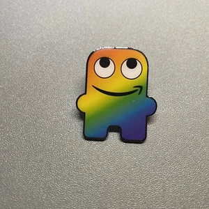 Amazon Employee Peccy Pin Rainbow Colorful Worker Work Glamazon Fun Collectible - Picture 1 of 6