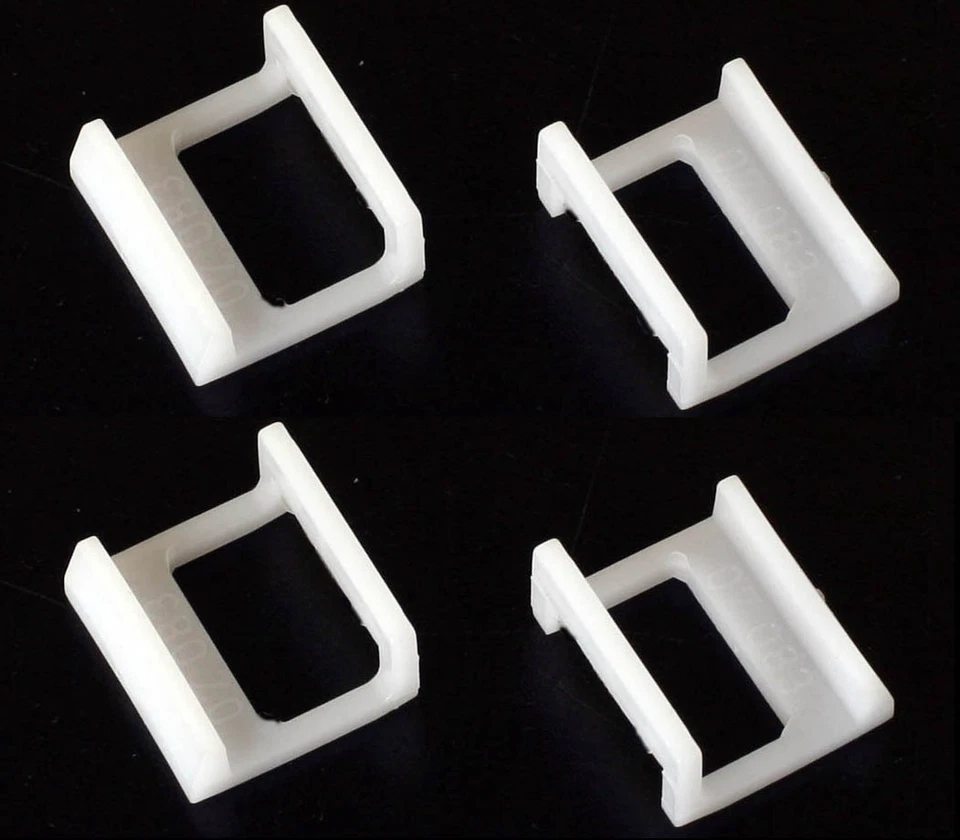 Jobo White Retaining Clips (#07083, set of 4)