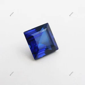CERTIFIED Natural Blue Tanzanite Square Cut 8.23 Ct Loose Gemstones - Picture 1 of 14