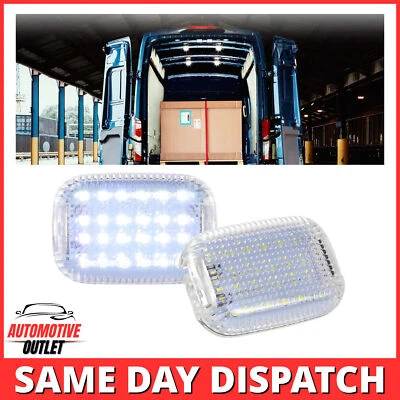 2x LED INTERIOR DOME LIGHT LOAD SPACE AREA FOR FORD TRANSIT CUSTOM COURIER 2013+ - Image 1 of 4