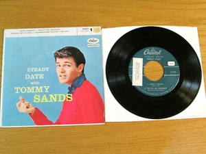 ROCK + ROLL 45 RPM EP - TOMMY SANDS - CAPITOL 848 - "STEADY DATE" - Bild 1 von 2