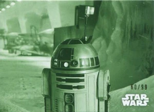 Star Wars ESB Black & White Green [99] Base Card #10 Artoo's Desperate Scans - Bild 1 von 1