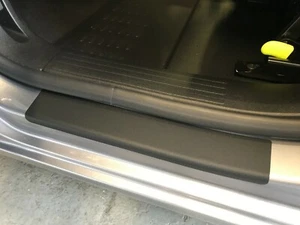 Peugeot Partner 2018> door sill step BLACK paint protection film - Picture 1 of 2