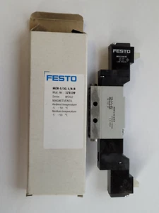 FESTO MEH-5/3G-1/8-B 173139 Magnetventil - NEU / OVP worldwide shipping - Picture 1 of 4