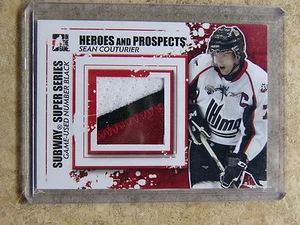 11-12 ITG Heroes & Prospects Subway Super Series Number Black SEAN COUTURIER /6 - Picture 1 of 4