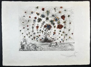 DALI La Mitología Argus Color Firmado a Mano Numerado Archivos Dalí ARTE Certificado - Imagen 1 de 6