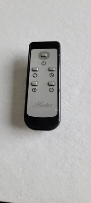 Hunter Remote Control Black Silver Tested - Image 1 of 3