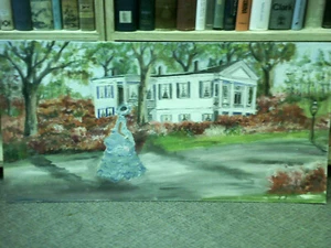 FRANCIS ZECCHINI (1889-1989), ESCENA SUREÑA, KENNEBUNKPORT, ARTISTA DE MAINE - Imagen 1 de 3