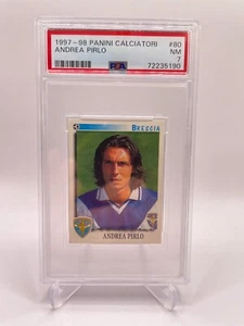 1997-98 Panini Calciatori #80 Andrea Pirlo Brescia PSA7 - Picture 1 of 2