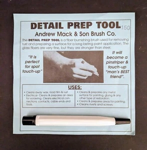 Burnishing Brush Preps Metal Surfaces for Electrical & Paint Applications - Picture 1 of 4