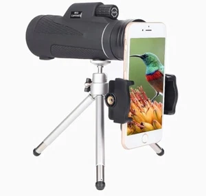 Premium HD Monocular Telescope 12x50 Waterproof Hunting Birdwatching Travel  - Picture 1 of 15